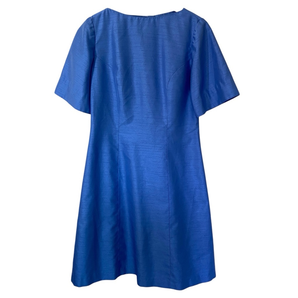 Vintage Handmade Blue Short Sleeve Dress